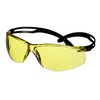 SecureFit™ 500 Safety Glasses, Black frame, Scotchgard™ Anti-Fog / Anti-Scratch Coating (K&N), Amber lens, SF503SGAF-BLK-EU, 20/Case